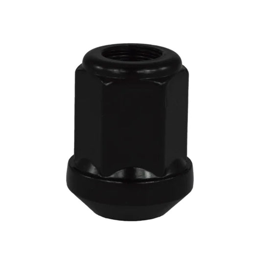 Dado EVO Corse nero in acciaio zincato 12x125 chiave 19 cono 90° L31mm aperto