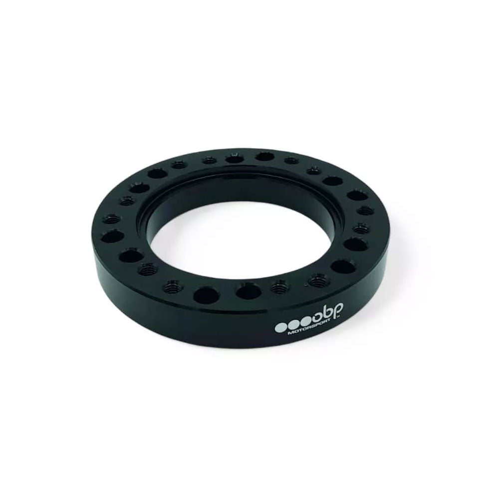 Distanziale per volante OBP nero 10mm