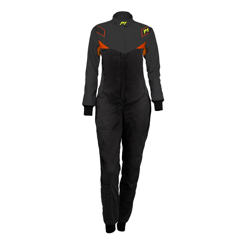 Tuta Donna P1 Diva Nero / Antracite (FIA 8856-2018)