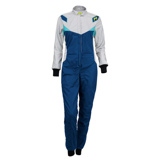 Tuta Donna P1 Diva Blu Scuro / Grigio Chiaro (FIA 8856-2018)
