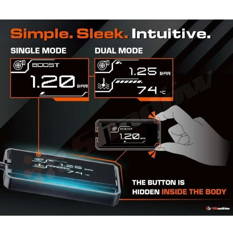 Carica immagine in Galleria Viewer, Display Multifunzione OBD II Shadow Digital Meter 2 Plus
