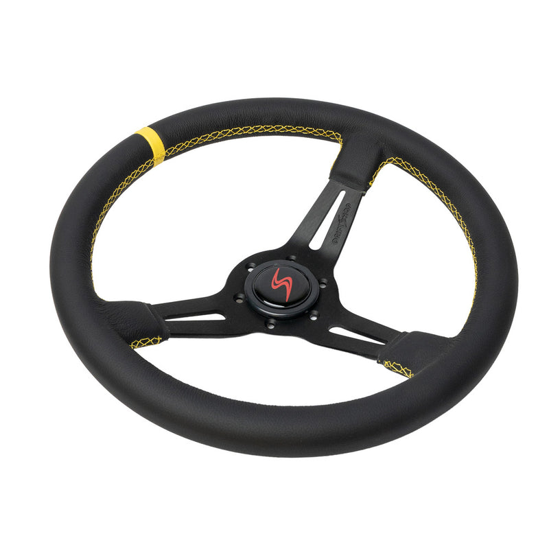 Carica immagine in Galleria Viewer, Volante Premium a Calice (70 mm) in Pelle
