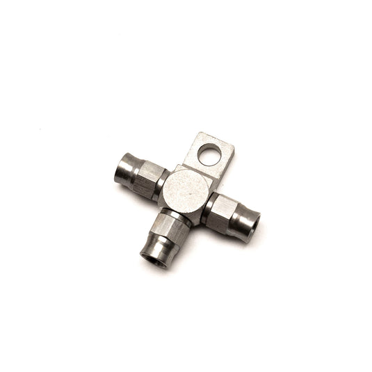 Adattatore a T a 3 Vie Dash 3 Inox (3 Femmina)