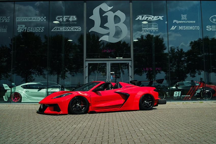 Kit Carrozzeria Liberty Walk LB Silhouette Works per Chevrolet Corvette C8