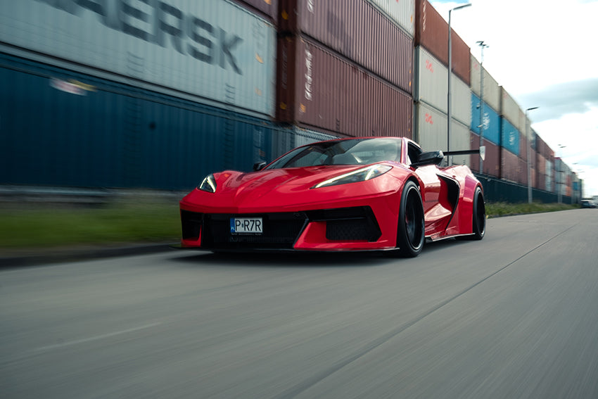 Kit Carrozzeria Liberty Walk LB Silhouette Works per Chevrolet Corvette C8