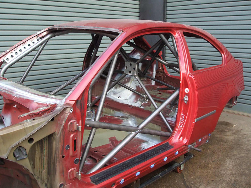 Carica immagine in Galleria Viewer, Roll Bar Multipunto Custom Cages da Saldare per BMW E46 Compact - FIA
