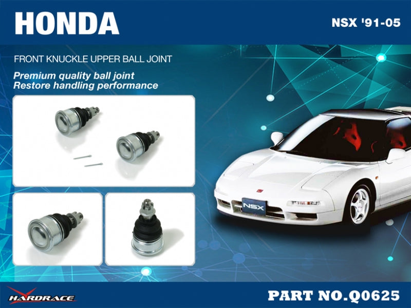 Carica immagine in Galleria Viewer, Snodi Sospensione Superiori Anteriori Hardrace per Honda NSX NA

