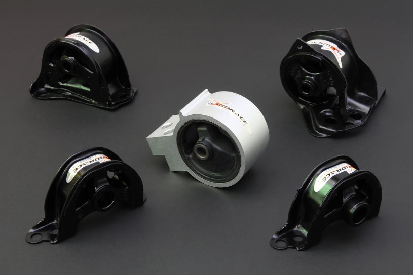 Kit 5 Supporti Motore Rinforzati (Serie B) Hardrace per Honda CRX Del Sol