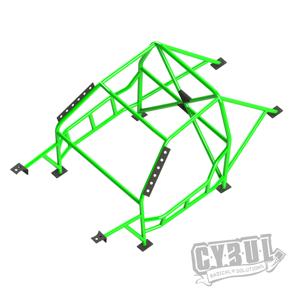 Roll Bar Multipunto da Saldare Cybul V3 Nascar per BMW E30 Coupé