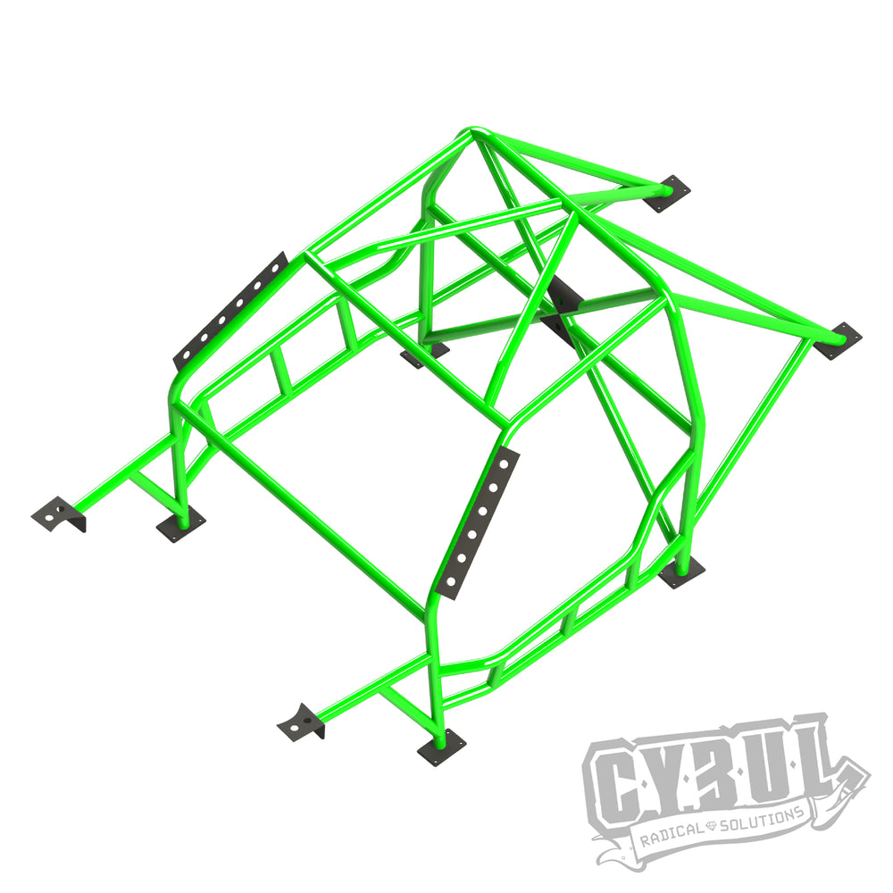Roll Bar Multipunto da Saldare Cybul V4 Nascar per BMW E30 Touring