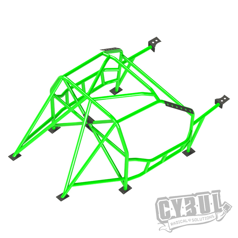 Carica immagine in Galleria Viewer, Roll Bar Multipunto da Saldare Cybul V4 Nascar per BMW E30 Touring
