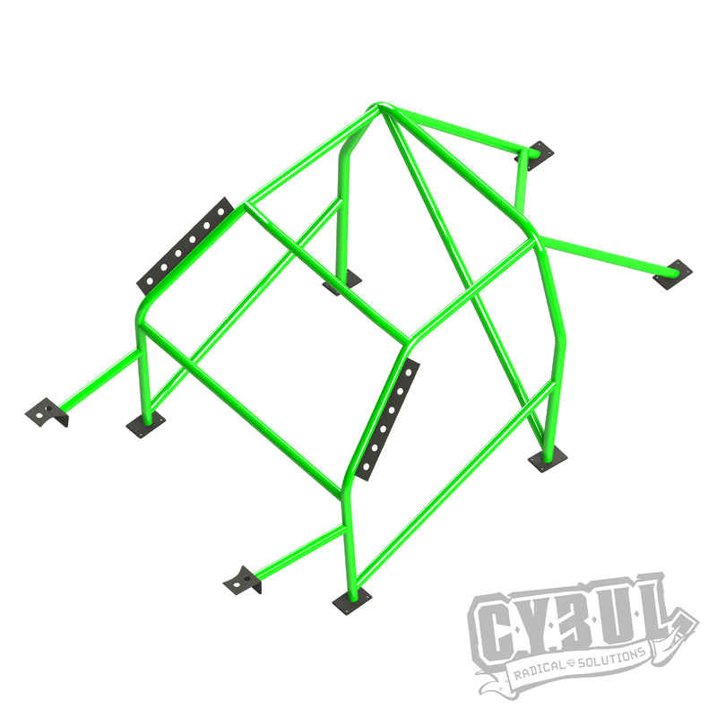 Carica immagine in Galleria Viewer, Roll Bar Multipunto da Saldare Cybul V1 per BMW E30 Berlina
