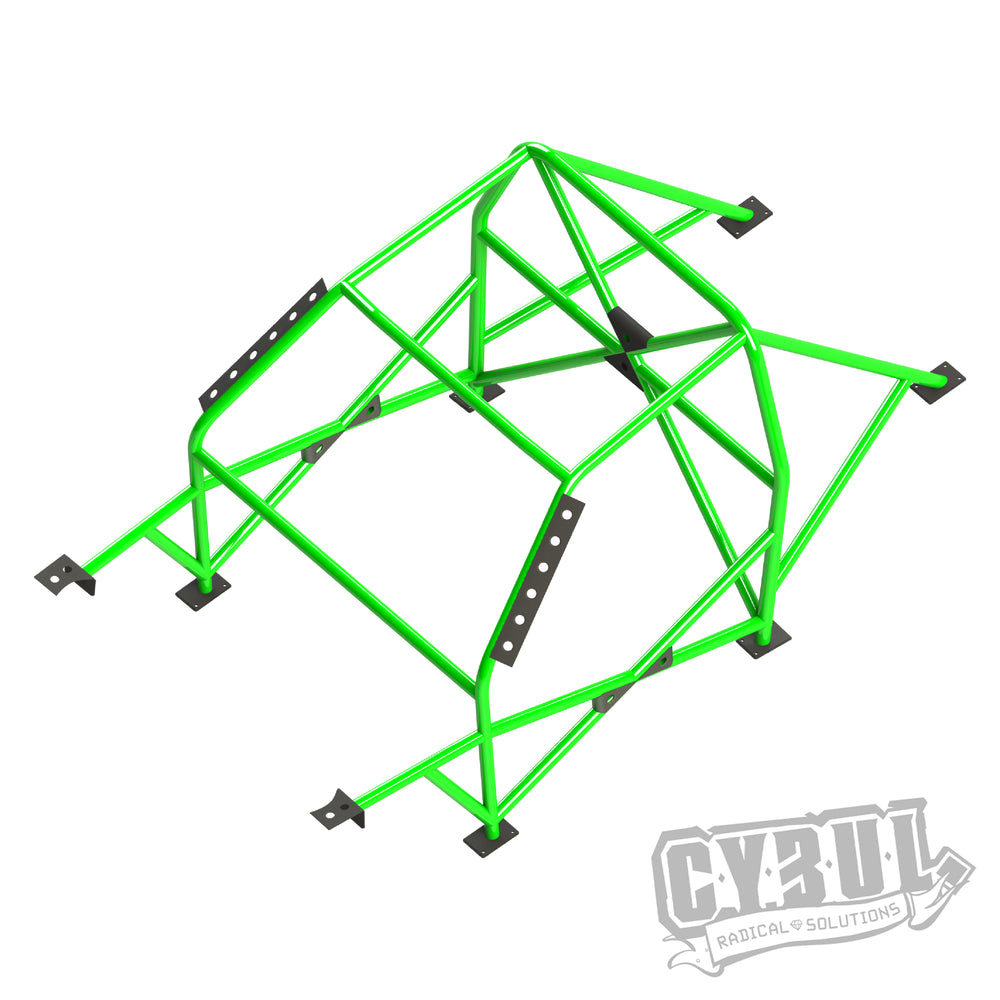 Roll Bar Multipunto da Saldare Cybul V3 per BMW E30 Berlina