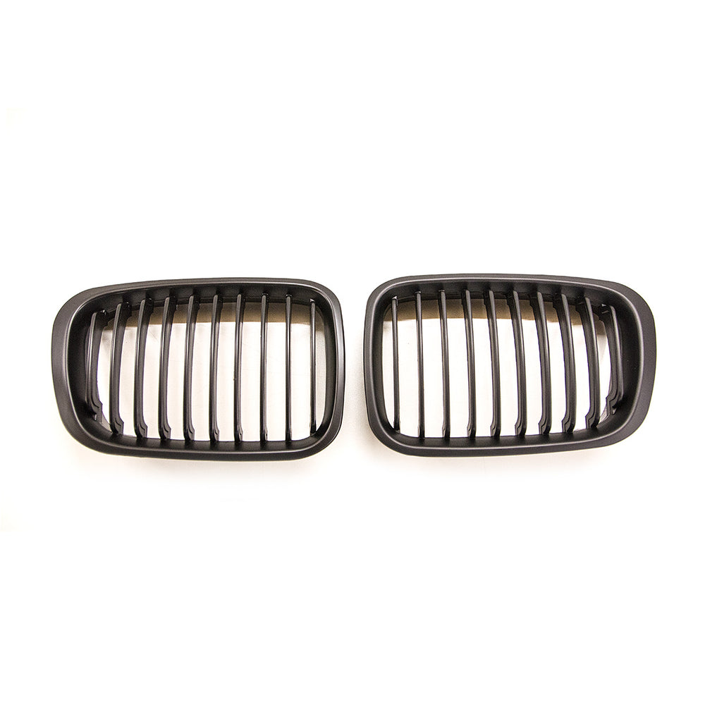 Griglie Calandra Nere per BMW E46 Fase 1 (Griglie a Rene)