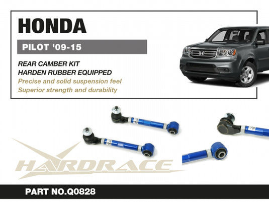 Bracci Superiori Posteriori Regolabili (Camber Kit) Hardrace per Honda Pilot YF (09-15)
