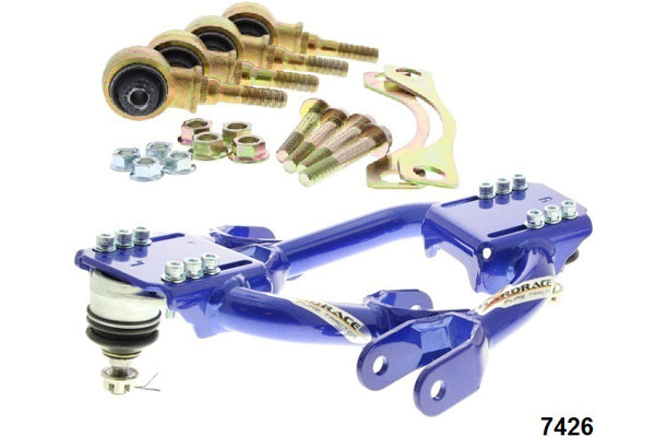 Bracci Oscillanti Superiori Anteriori Regolabili (Camber Kit) Hardrace per Honda Civic EC / ED / EE