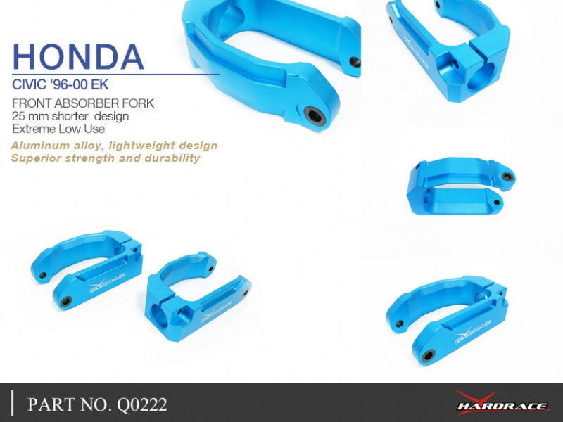 Carica immagine in Galleria Viewer, Fourches d'Amortisseur Hardrace per Honda Civic EK / EJ / EM
