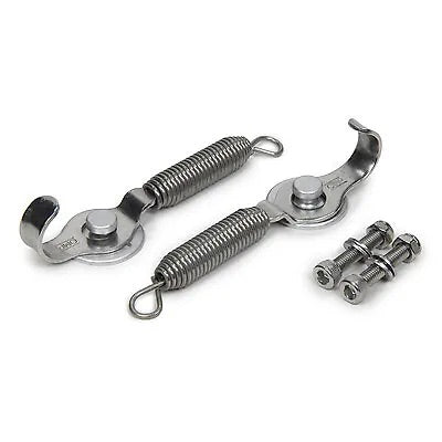 Ganci Carrozzeria OMP in Acciaio Inox (a Molla)
