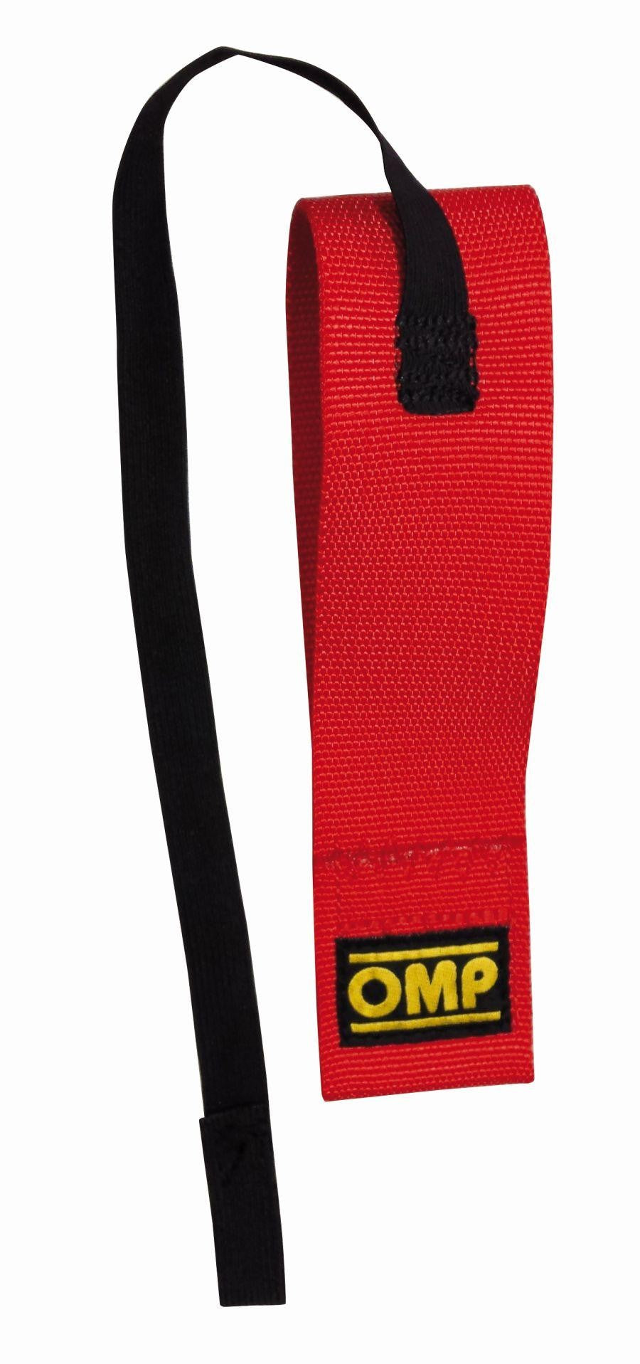 Cinghia di Traino OMP Rossa (FIA) con Elastico