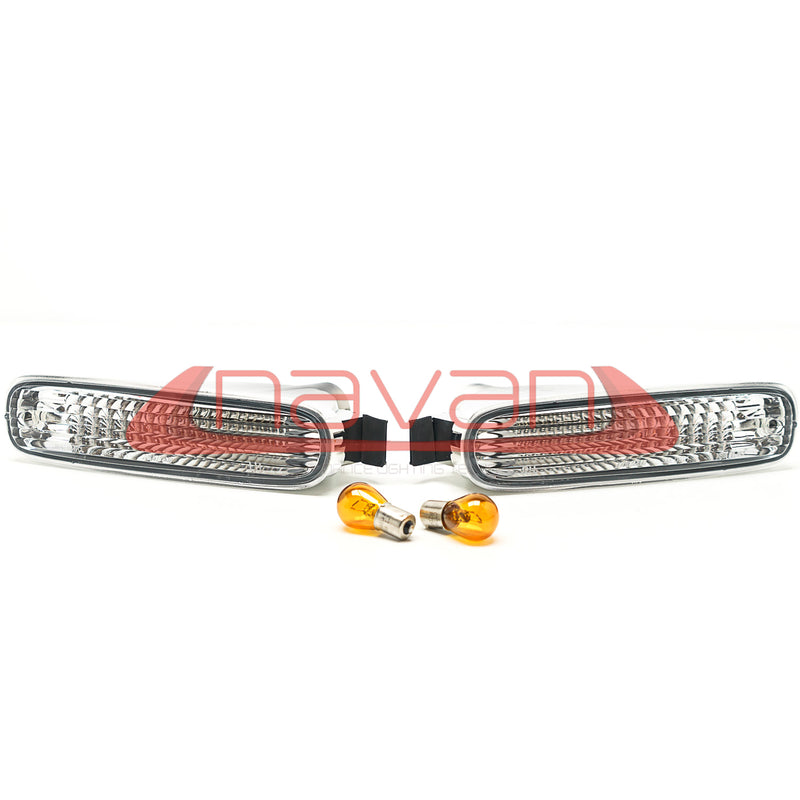 Carica immagine in Galleria Viewer, Frecce Anteriori Navan Crystal per Nissan 200SX S14
