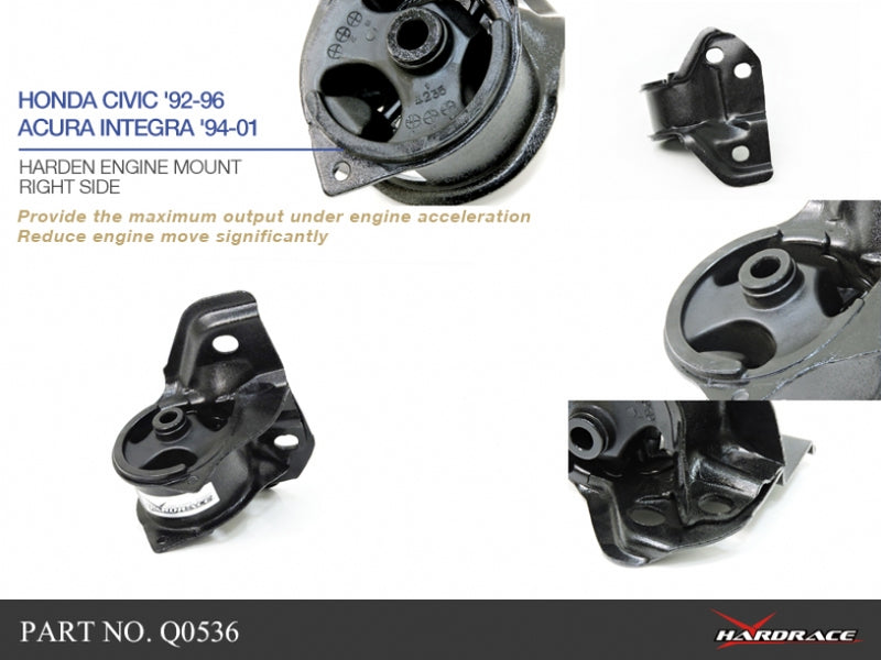 Carica immagine in Galleria Viewer, Supporto Cambio Manuale Rinforzato Hardrace per Honda Civic EG / EH / EJ
