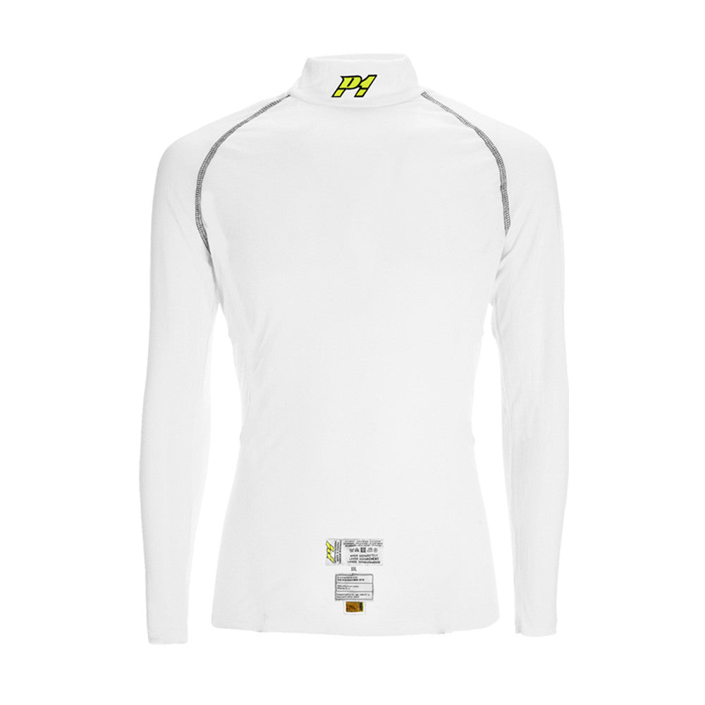Maglia Sottotuta P1 Slim Fit Elite Bianco (FIA 8856-2018)