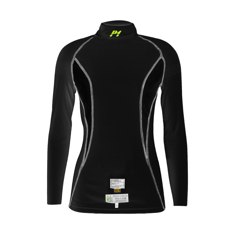 Maglia Sottotuta Donna P1 Slim Fit Elite Nero (FIA 8856-2018)