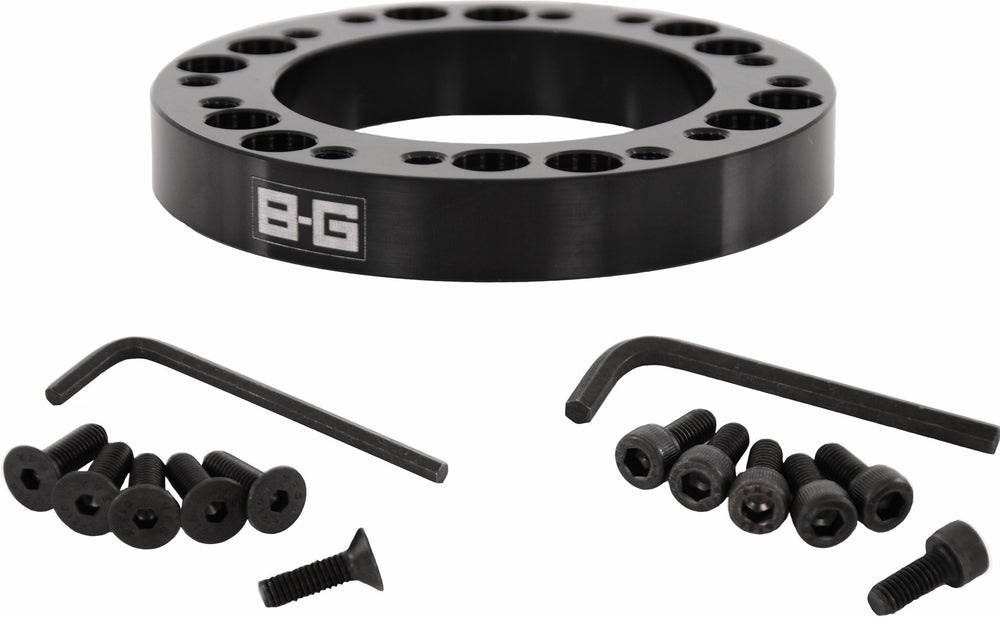 Distanziale per volante 6x70mm e 6x74mm spessore 12,5mm con viti