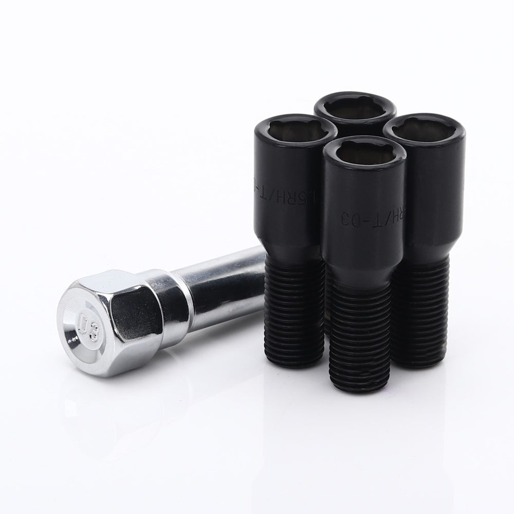 Bulloni Antifurto ATB1 Neri M12x1.5 (set da 4)