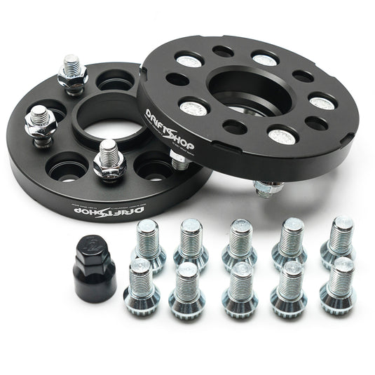 Distanziali 5x100 (57.1) - Doppia Bulloneria con Prigionieri - da 20 a 40 mm