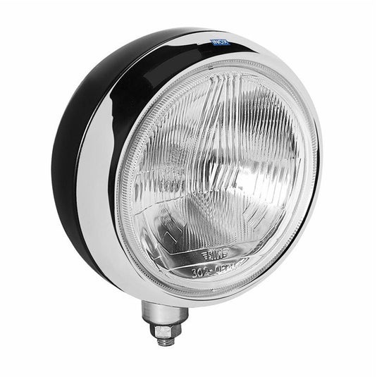 Faro a lunga portata SIM 3206 in acciaio inossidabile cromato H4 Ø181 mm