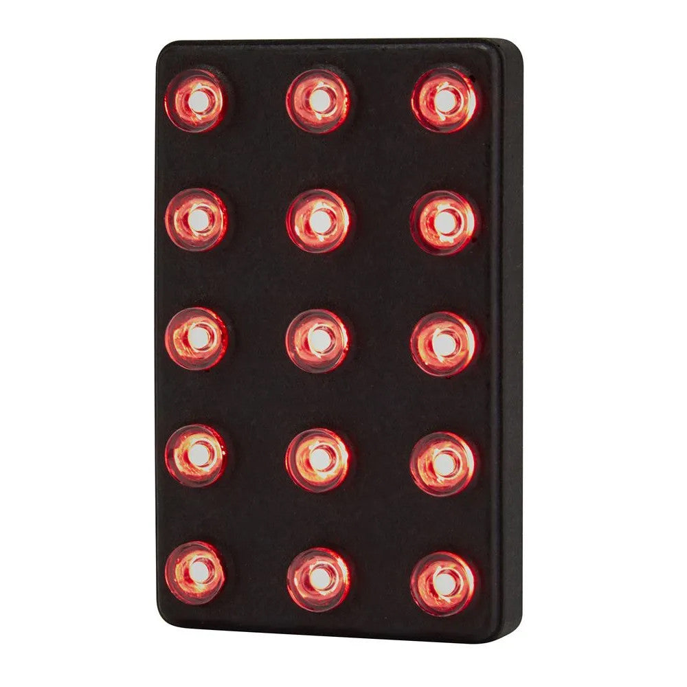 Faro di pioggia a LED Cartek FIA 8874-2019 rettangolare (static+4HZ)