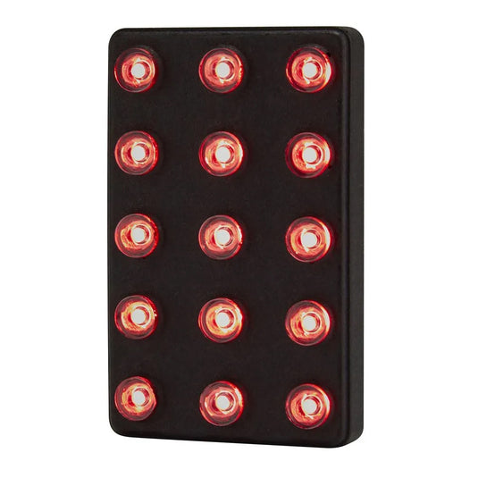 Faro di pioggia a LED Cartek FIA 8874-2019 rettangolare (static+4HZ)