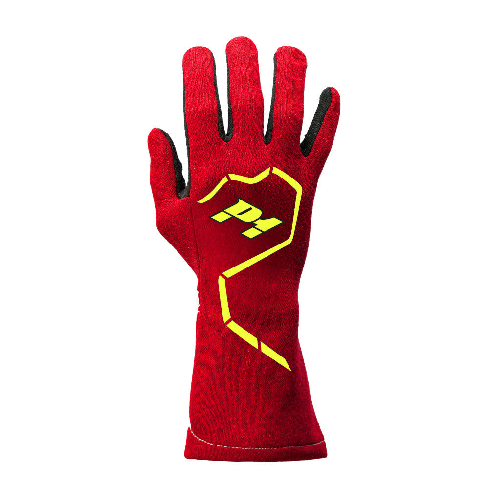 Guanti P1 Fast Rosso (FIA 8856-2018)