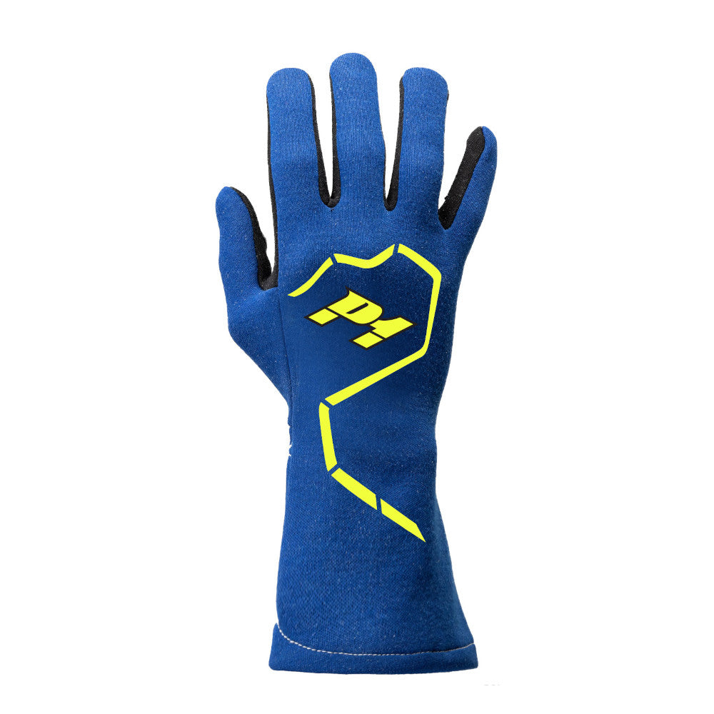 Guanti P1 Fast Blu Royal (FIA 8856-2018)