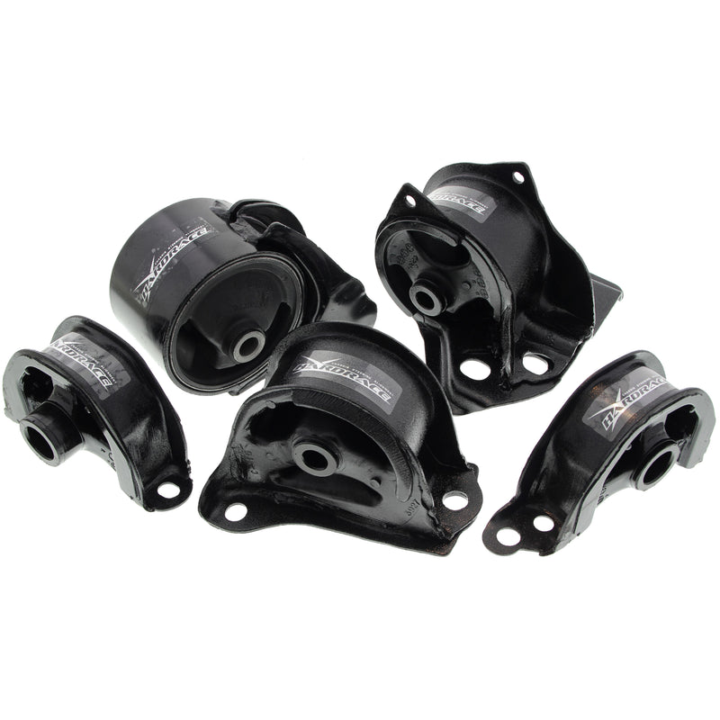 Carica immagine in Galleria Viewer, Kit 5 Supporti Motore Rinforzati Hardrace per Honda Integra DC (94-01) Cambio Manuale
