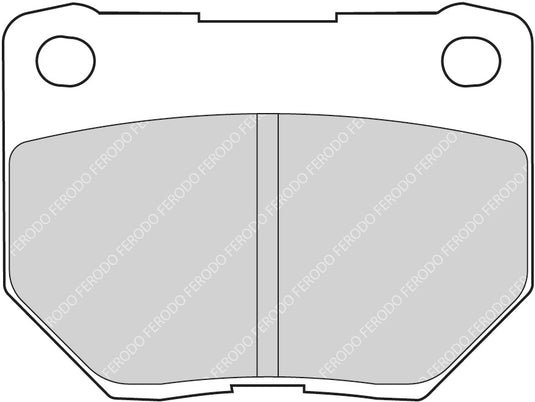 Pastiglie Freno Posteriori Ferodo DS Performance per Nissan 300ZX (89-01)