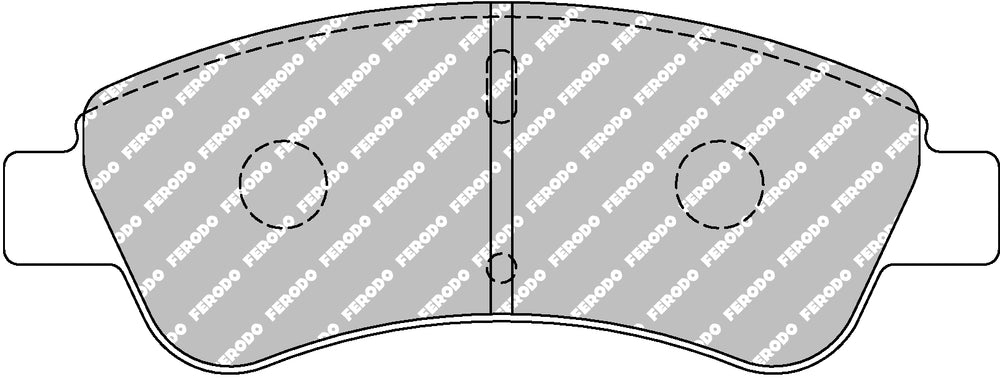 Pastiglie Freno Anteriori Ferodo DS Performance per Citroen C2 VTS (2003+)