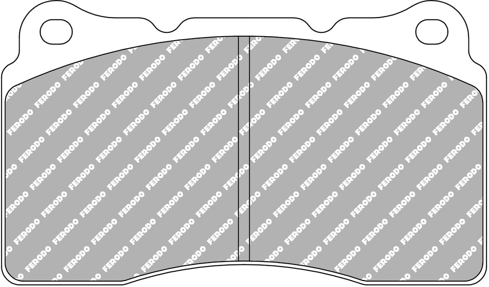 Pastiglie Freno Anteriori Ferodo DS Performance per Subaru Impreza GD / GG WRX STI (01-05)