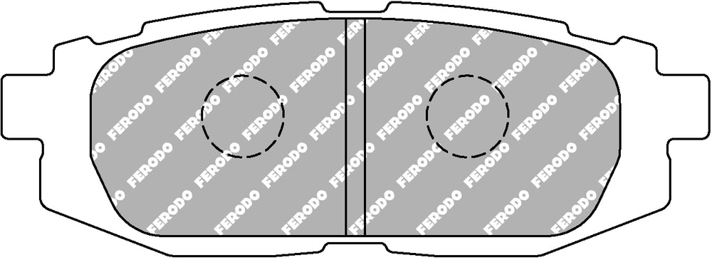 Pastiglie Freno Posteriori Ferodo DS Performance per Toyota GT86 (2012+)