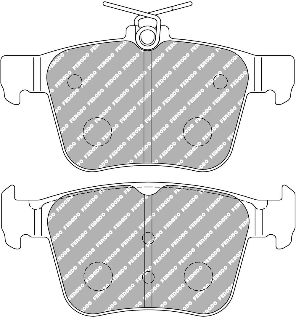 Pastiglie Freno Posteriori Ferodo DS Performance per Audi S3 / RS3 8V (2012+)