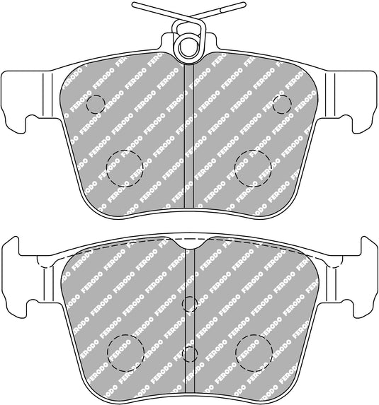Pastiglie Freno Posteriori Ferodo DS Performance per VW Golf 7 (2012+)