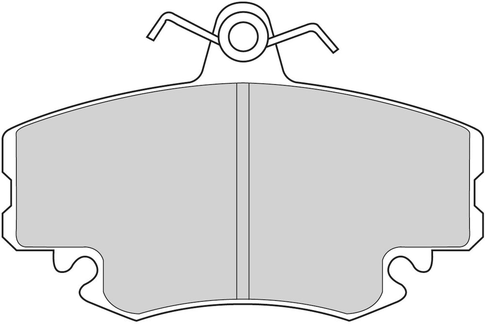 Pastiglie Freno Anteriori Ferodo DS Performance per Renault 9 FDS845 (81-89)