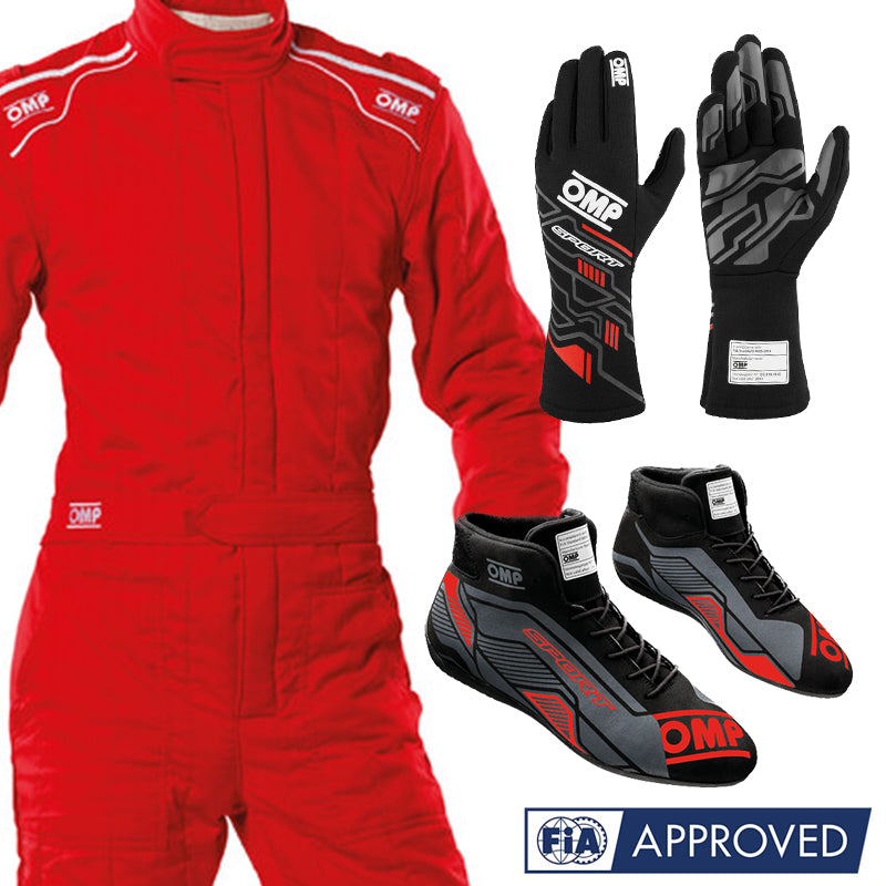 Pack Promozionale Equipaggiamento Pilota OMP Sport FIA