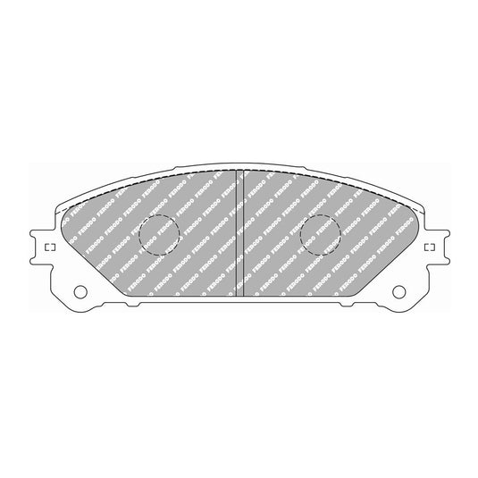 Pastiglie freno FERODO RACING DS2500 FCP4354H