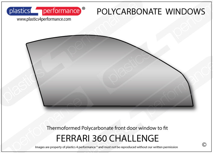 Carica immagine in Galleria Viewer, Vetri in Policarbonato per Ferrari 360 Challenge
