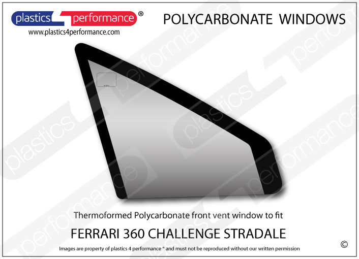 Carica immagine in Galleria Viewer, Vetri in Policarbonato per Ferrari 360 Challenge Stradale

