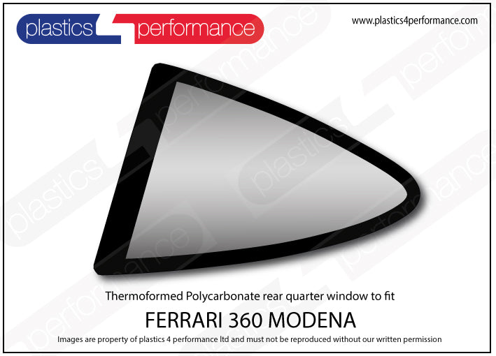 Carica immagine in Galleria Viewer, Vetri in Policarbonato per Ferrari 360 Modena
