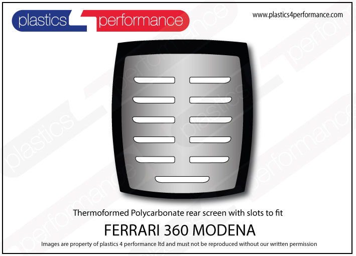 Carica immagine in Galleria Viewer, Vetri in Policarbonato per Ferrari 360 Modena

