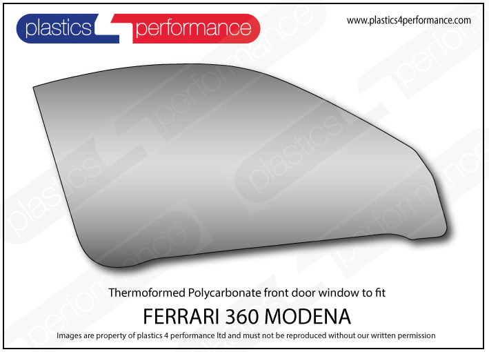 Vetri in Policarbonato per Ferrari 360 Modena
